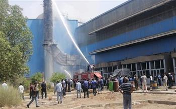 القصة الكاملة لحريق مصنع الدرفلة بنجع حمادي  