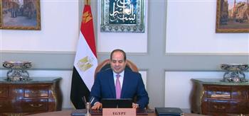 الرئيس السيسي: مصر تسعى لتحقيق تطلعات شعبها نحو مستقبل واعد