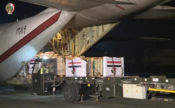 تنفيذا لتوجيهات الرئيس.. 3 ثلاث طائرات عسكرية مصرية تختتم جسر المساعدات الإنسانية للسودان