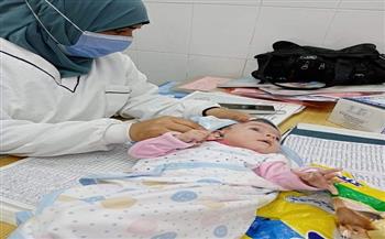 فحص 14 ألف طفل حديث الولادة خلال شهر أغسطس الماضي بالمنيا