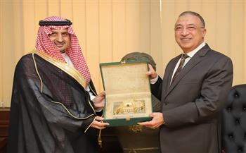 محافظ الإسكندرية يستقبل قنصل عام المملكة العربية السعودية لبحث سبل تعزيز التعاون بين الجانبين