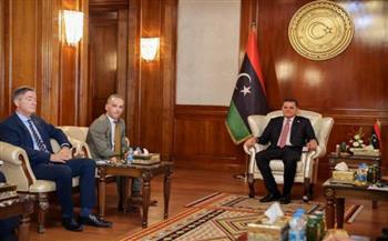 رئيس حكومة الوحدة الوطنية الليبية يلتقي بوزير الخارجية الألماني
