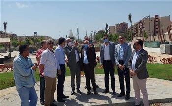 محافظ بورسعيد يؤكّد قرب الانتهاء من أعمال إنشاء ساحة المشير طنطاوى