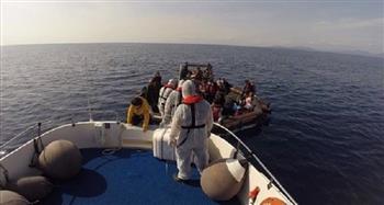 خفر السواحل التركي ينقذ 36 مهاجرًا قبالة بحر إيجة