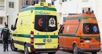 بالأسماء..إصابة 6 أشخاص فى حادث تصادم سيارة ملاكي في توك توك بكفر الشيخ