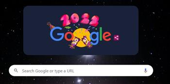 في أول أيام العام الجديد 2022.. «جوجل» يحتفل بتغيير واجهته الرئيسية