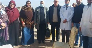 جامعة الزقازيق تطلق قافلة طبية وخدمية شاملة بقرية "المناجاة" بالحسينية