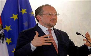 وزير خارجية النمسا يغادر متوجها إلى لبنان