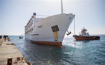 اقتصادية قناة السويس: ميناء الطور يستقبل ثاني سفينة تجارية قادمة من الصومال