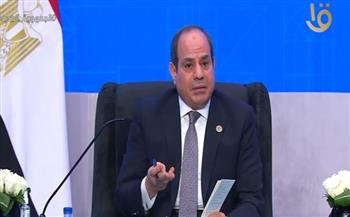الرئيس السيسي: مصر مستعدة لإقامة شبكة متطورة لإمداد دول الجوار بالطاقة خلال عامين
