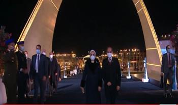 الرئيس السيسي وقرينته يشهدان حفل ختام منتدى شباب العالم 