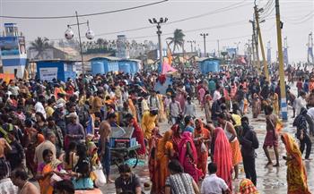 الهند.. تجمع الآلاف في مهرجان هندوسي رغم انتشار فيروس كورونا