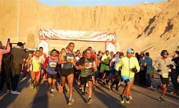 انطلاق ماراثون مصر الدولي الفرعوني بالأقصر بمشاركة 350 عداء من 32 دولة