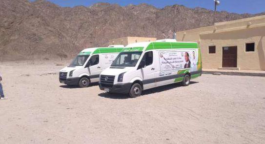 تستمر يومين.. إطلاق 5 قوافل طبية مجانية ضمن مبادرة حياة كريمة اليوم