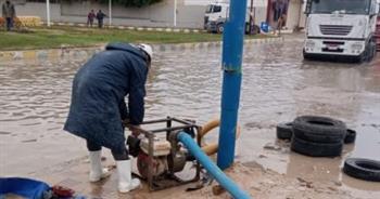 "القابضة لمياه الشرب": رفع درجة الاستعداد بالمحافظات للتعامل مع الأمطار