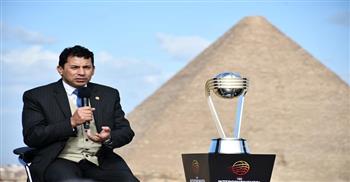 وزير الرياضة يشهد حفل قرعة كأس العالم لأندية كرة السلة (صور)