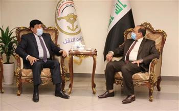 العراق وسوريا يبحثان الربط السككي وتطوير واقع النقل البحري