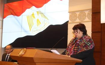 وزيرة الثقافة: استخدام الذكاء الاصطناعي لأول مرة في تاريخ معرض القاهرة للكتاب