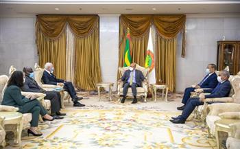 الرئيس الموريتاني يستقبل المبعوث الأممي للصحراء الغربية