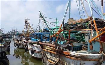 إعادة فتح ميناء الصيد البحري ببرج البرلس بعد توقفها لأكثر من ثلاثة أيام