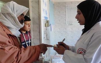"صحة شمال سيناء": الكشف على 400 حالة بالمجان في قافلة طبية بحي الكرامة بالعريش 