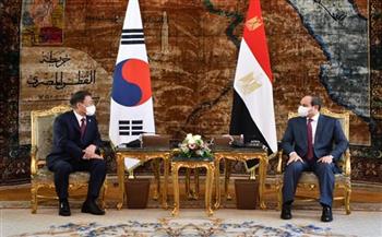 «تعزيز التعاون المشترك بين مصر وكوريا».. أبرز تصريحات الرئيس السيسي اليوم