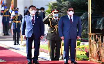 مباحثات القمة بين الرئيس السيسي ورئيس كوريا الجنوبية تتصدر عناوين الصحف