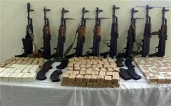 ضبط 5 قطع سلاح و20 قضية مخدرات في القليوبية
