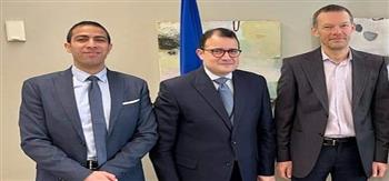 سفير مصر بكوبنهاجن يلتقى رئيس لجنة الشؤون الخارجية بالبرلمان وأمين الخارجية