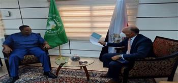 السفير المصري في جيبوتي يلتقي بالسكرتير التنفيذي لمنظمة «الإيجاد»
