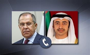 الخارجية الروسية: لافروف وعبدالله بن زايد يبحثان هجمات الحوثيين على الإمارات