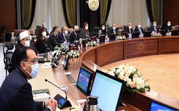 تنفيذ توجيهات رئاسية على طاولة اجتماع مجلس الوزراء بالعاصمة الإدارية