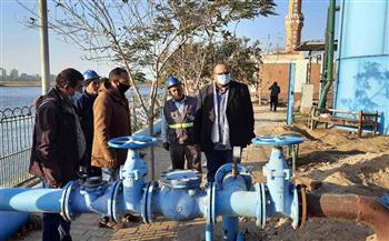إحلال وتجديد 31 محطة مياه شرب نقالى في سوهاج