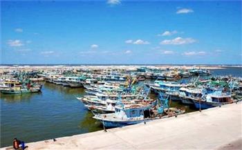 إغلاق ميناء الصيد البحري ببرج البرلس لليوم الخامس على التوالي بكفر الشيخ 