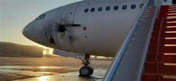 الخطوط الجوية العراقية تؤكد إصابة إحدى طائراتها في قصف مطار بغداد الدولي