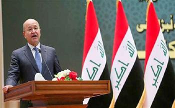الرئاسة العراقية تؤكد ضرورة التكاتف لقطع الطريق أمام العبث بأمن واستقرار البلاد
