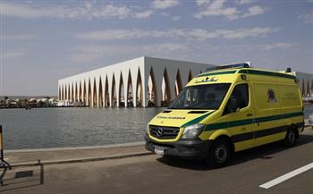 الصحة تدفع بـ 22 سيارة إسعاف لنقل مصابي حادثين منفصلين في السويس 