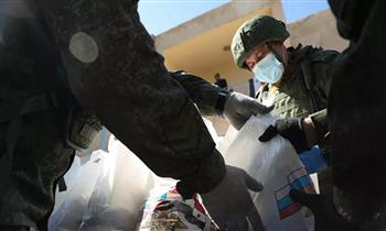الجيش الروسي يقدم الرعاية الطبية لسكان القرى فى شمال شرقي سوريا