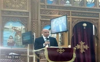 قنصل مصر العام ببورسودان يشارك في الاحتفال بعيد الميلاد المجيد بالكنيسة القبطية