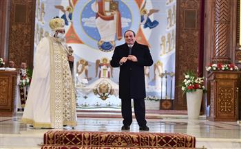 الكنيسة الأرثوذوكسية: زيارة السيسي تحمل صورة مشرقة لمستقبل مصر