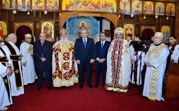 سفير مصر لدى هولندا يهنئ الكنيسة القبطية بعيد الميلاد المجيد