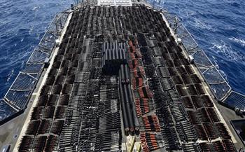 تقرير أممي: ميناء إيراني يرجح أن يكون مصدر أسلحة صادرها الجيش الأمريكي في بحر العرب