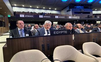 وزير التعليم العالي يلقي كلمة مصر في الدورة 215 للمجلس التنفيذي لليونسكو