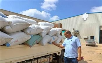 "تموين كفر الشيخ": توريد نحو 15 ألف طن أرز شعير