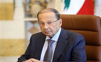 الرئيس اللبناني يتسلم صيغة جديدة لعرض ترسيم الحدود البحرية مع إسرائيل