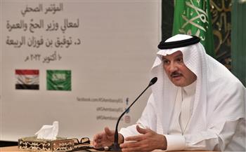 وزير الحج والعمرة السعودي يلتقي وزير السياحة في ختام زيارته للقاهرة