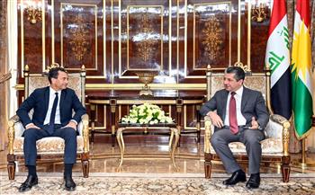 رئيس حكومة كردستان يستقبل السفير الفرنسي لدى العراق