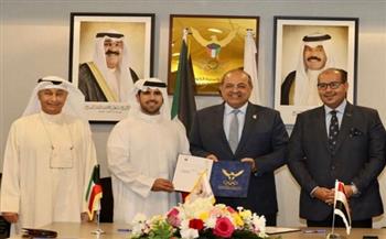 توقيع بروتوكول تعاون بين اللجنة الأولمبية المصرية والكويتية
