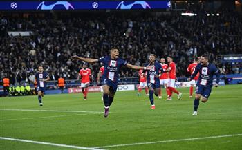 باريس سان جيرمان يتعادل مع بنفيكا في دوري أبطال أوروبا