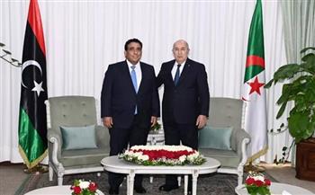الرئيس الجزائري يلتقي رئيس المجلس الرئاسي الليبي